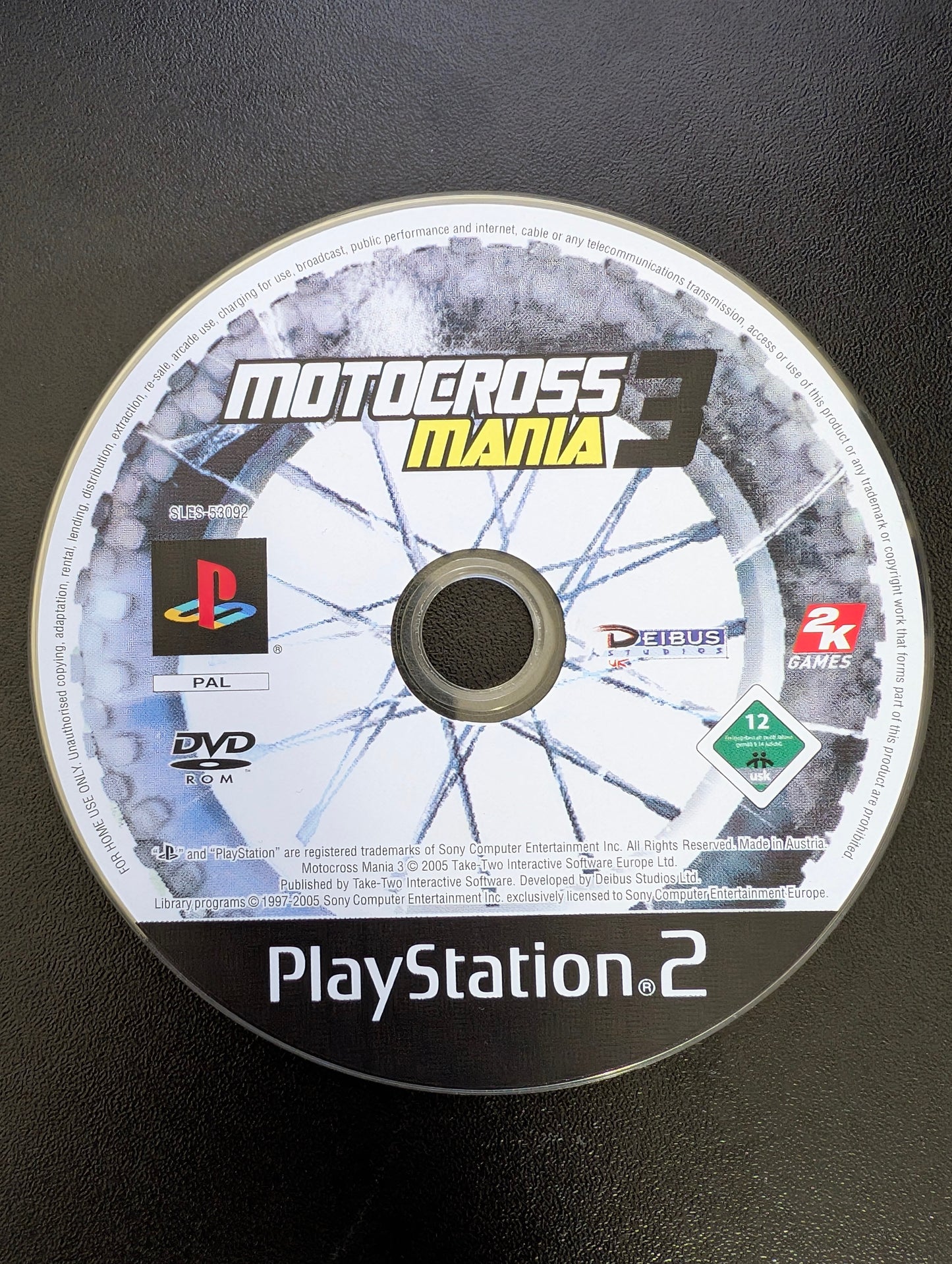 Motocross Mania 3 (PS2) - Loose
