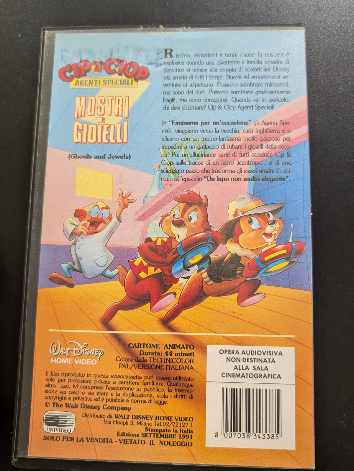 Cip & Ciop Agenti Speciali: Mostri e Gioielli (VHS)