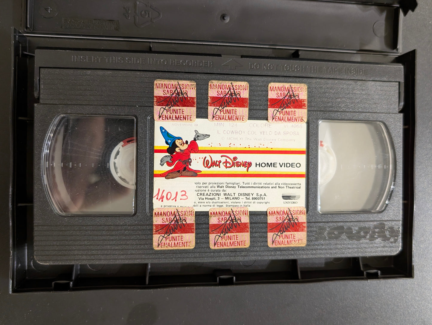Il Cowboy con il Velo da Sposa (VHS) – Edizione Noleggio 1984