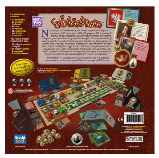 Schönbrunn: Il Congresso danzante di Vienna (Gioco da tavolo) - Nuovo e sigillato