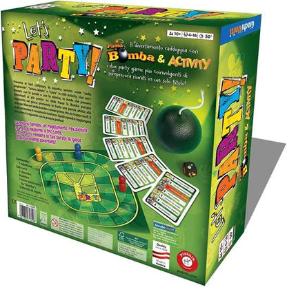 Let’s Party! Passa la Bomba & Activity (Gioco da tavolo) - Nuovo e sigillato