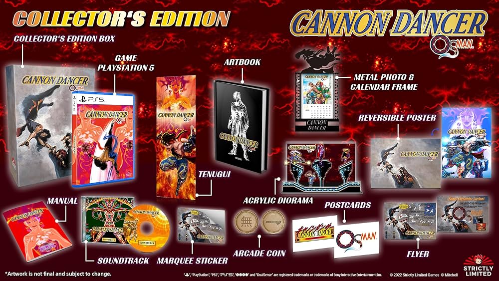 Cannon Dancer Osman Collector’s Edition (PS5) *Nuovo
