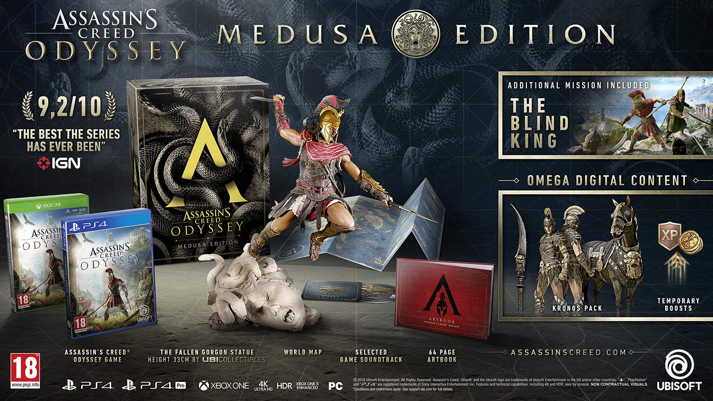 Assassin's Creed Odyssey Medusa Edition (PS4)