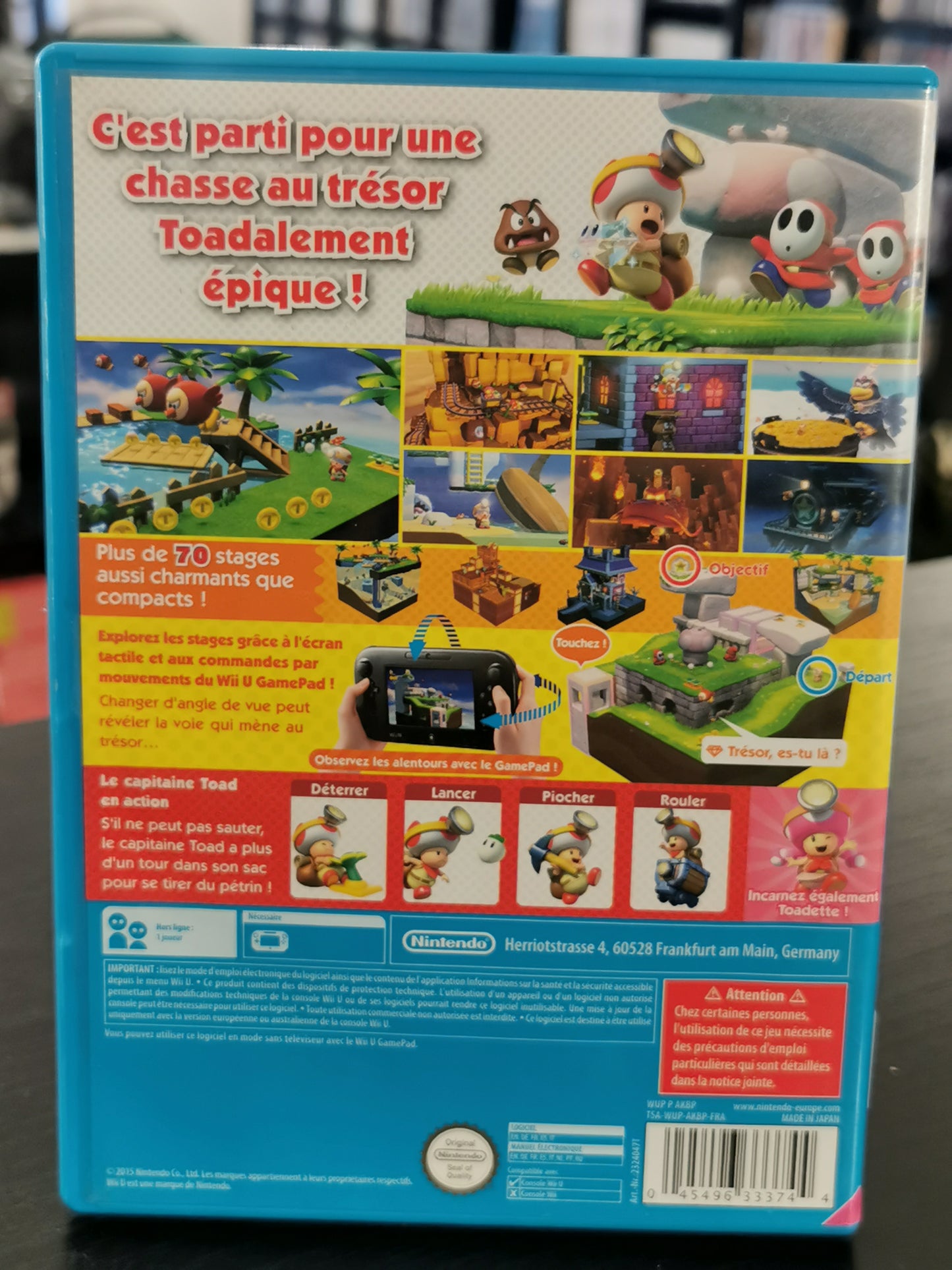 Captain Toad: Treasure Tracker (Wii-U)