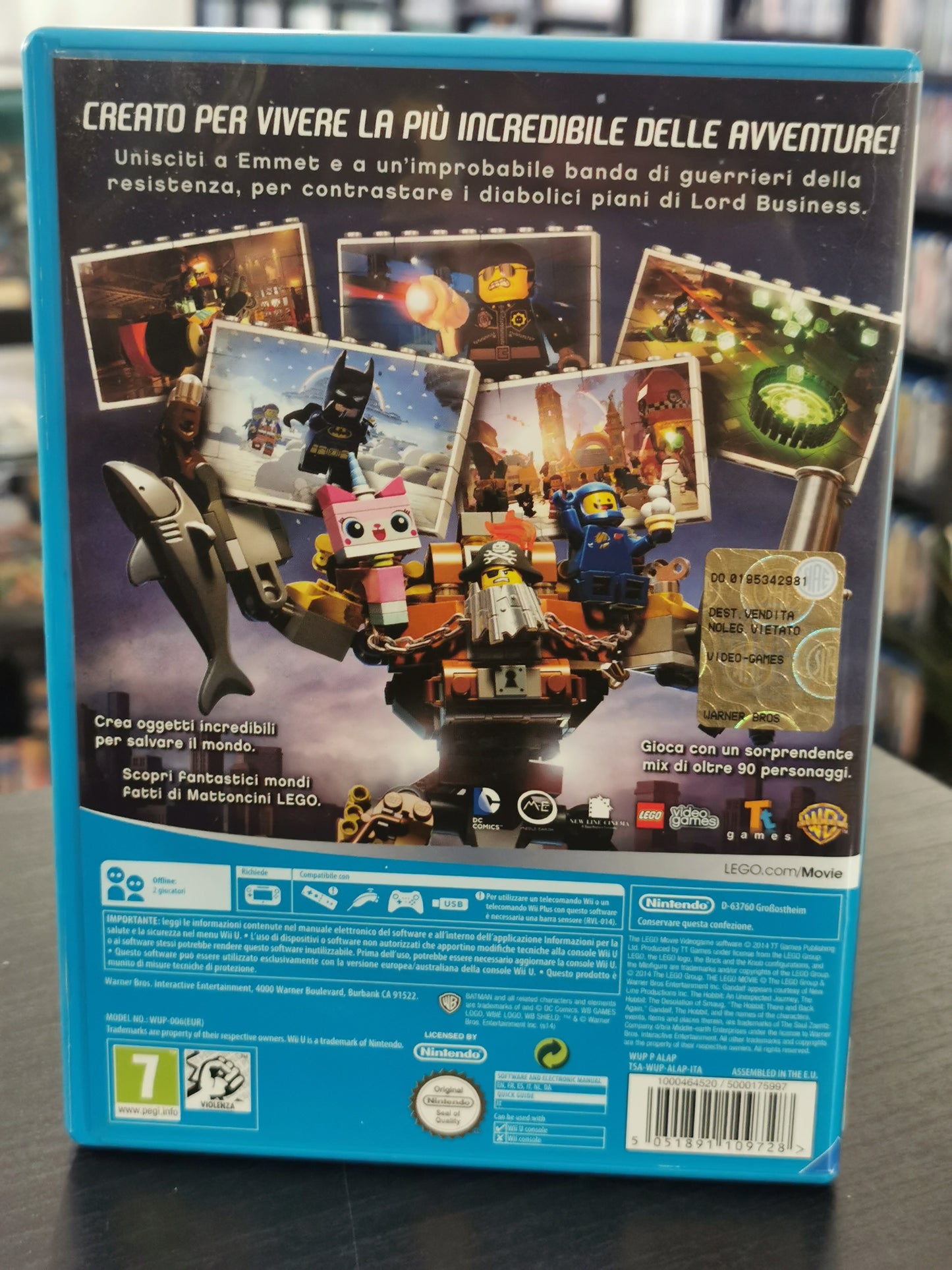 LEGO Movie The Videogame (Wii-U)