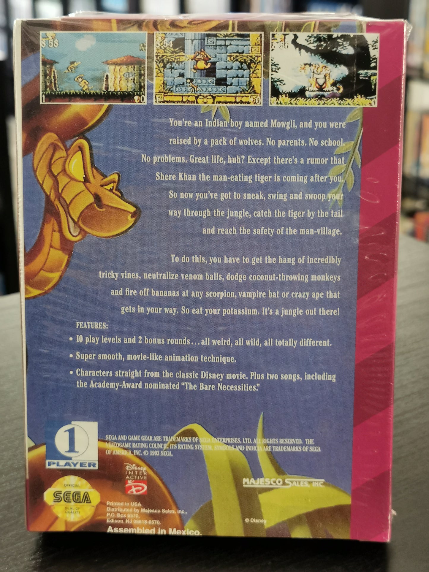 The Jungle Book - Disney (Game Gear) *Nuovo