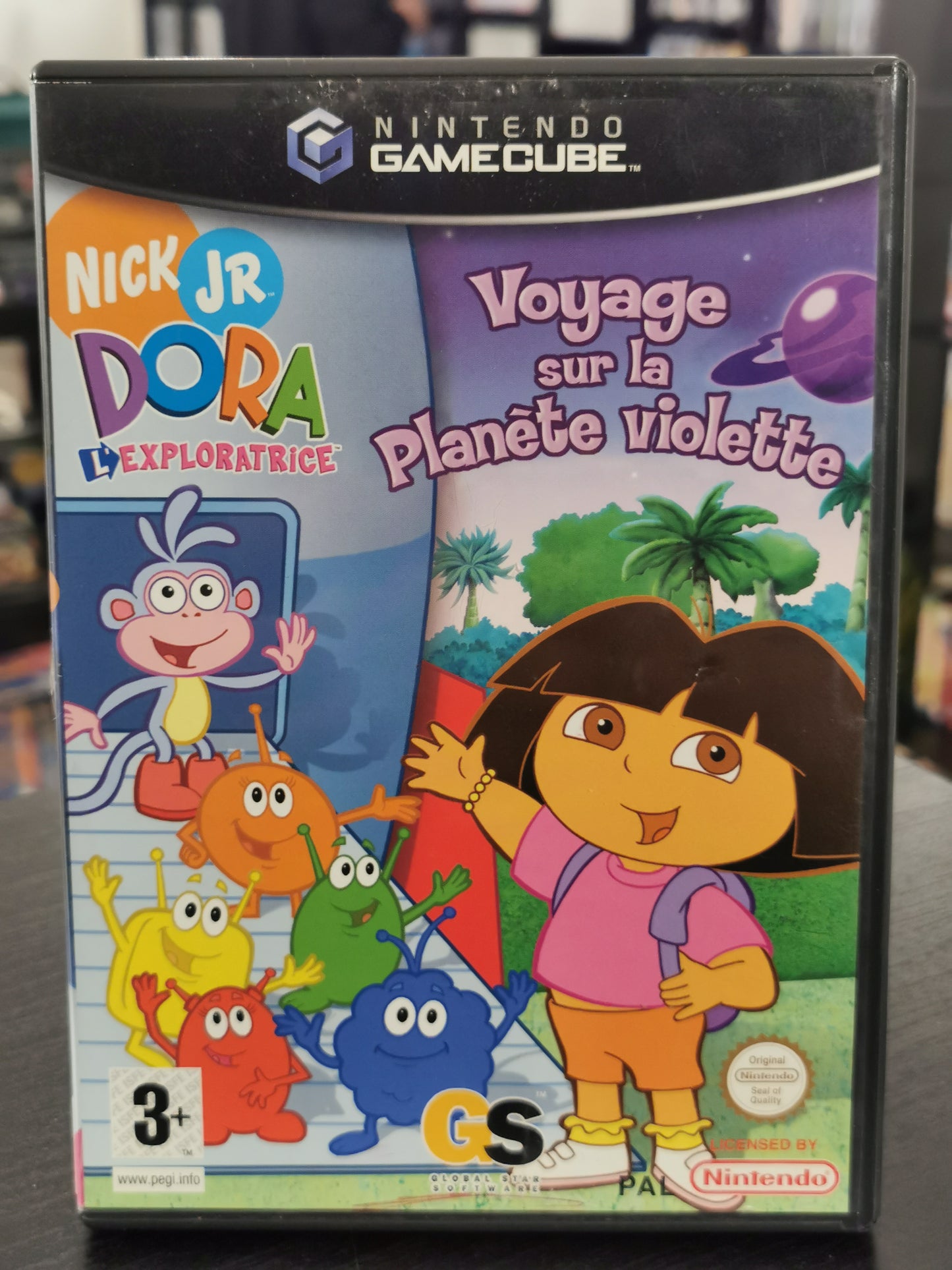 Nick Jr. Dora L'Esploratrice: Voyage sur la Planète Violette (GameCube)