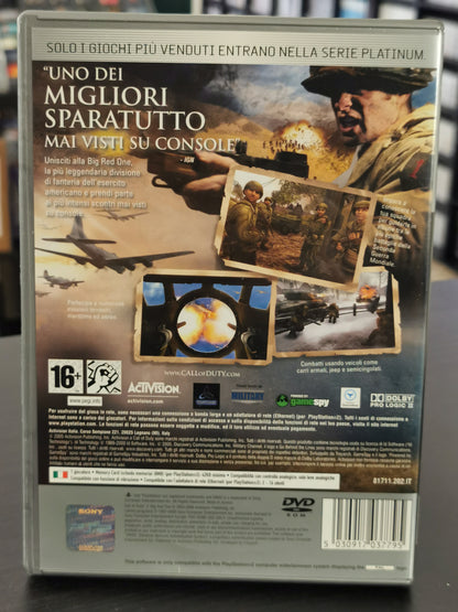 Call of Duty 2 - Big Red One (PS2) - Platinum
