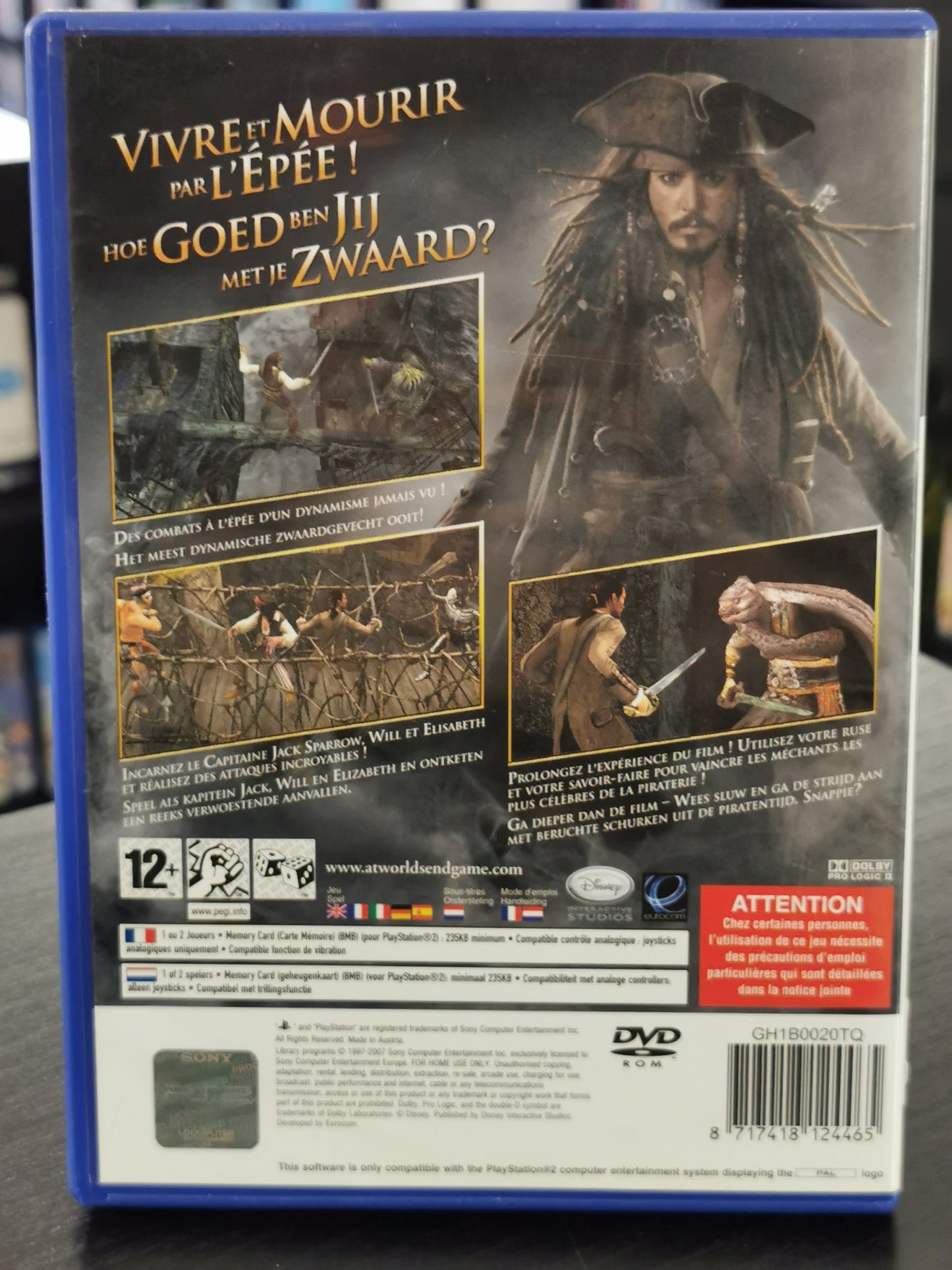 Disney Pirates of the Caribbean: At World's End (PS2)