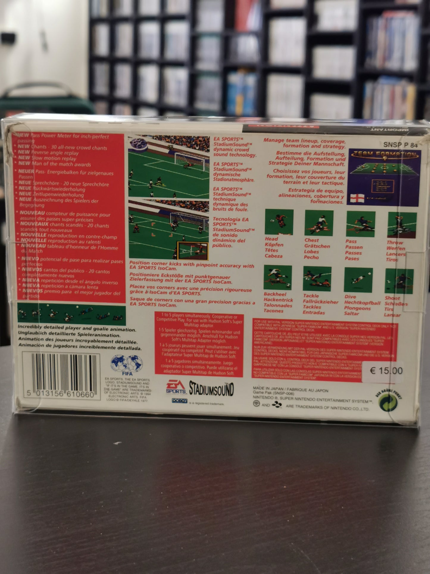 Fifa International Soccer (Super Nintendo)