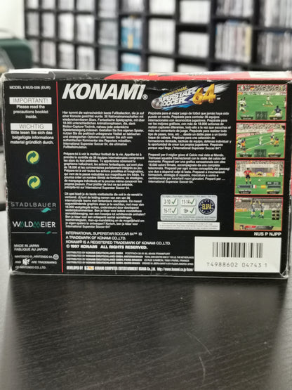International Superstar Soccer 64 (N64)