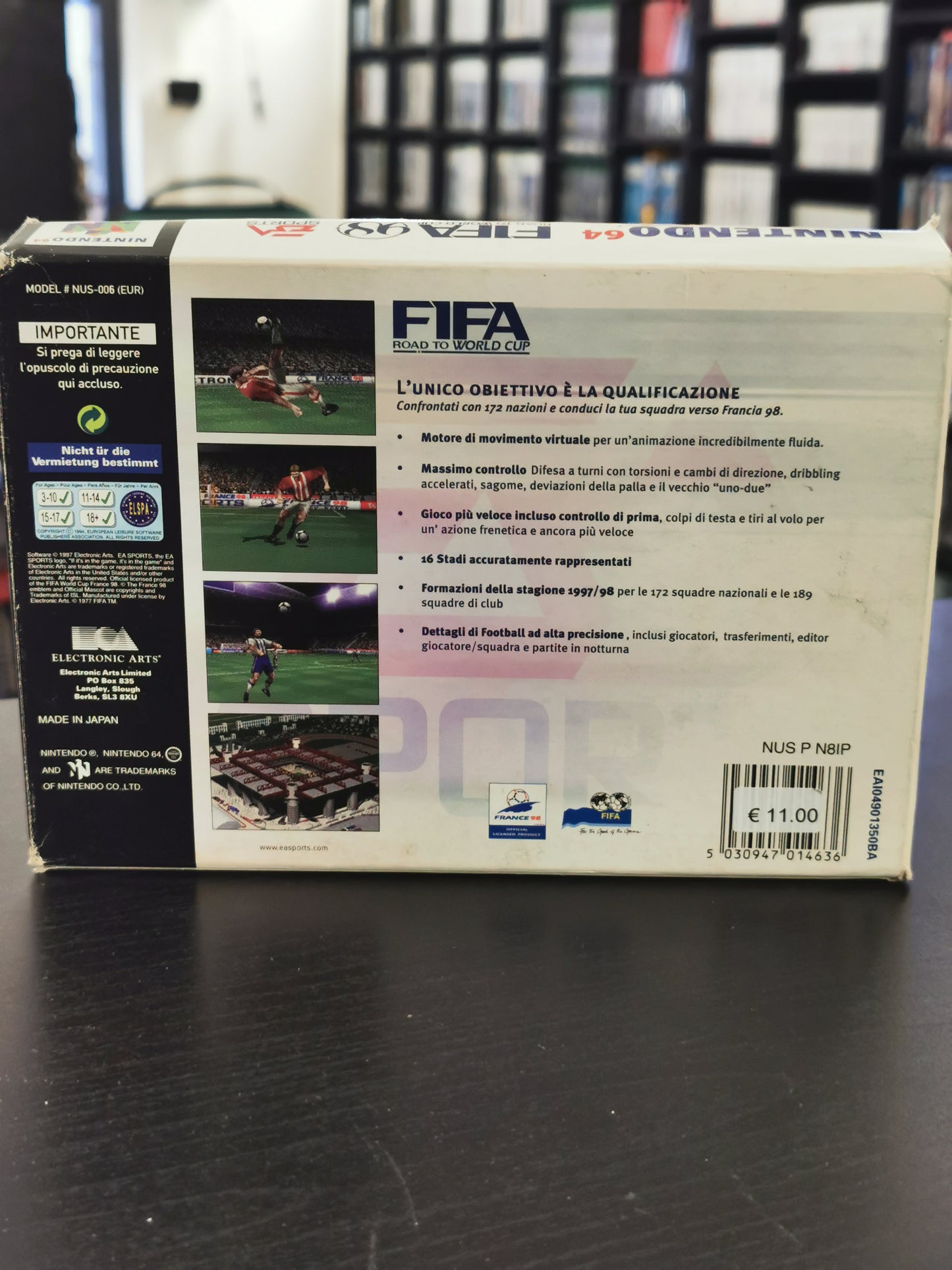 Fifa 98 - Road to World Cup (N64)
