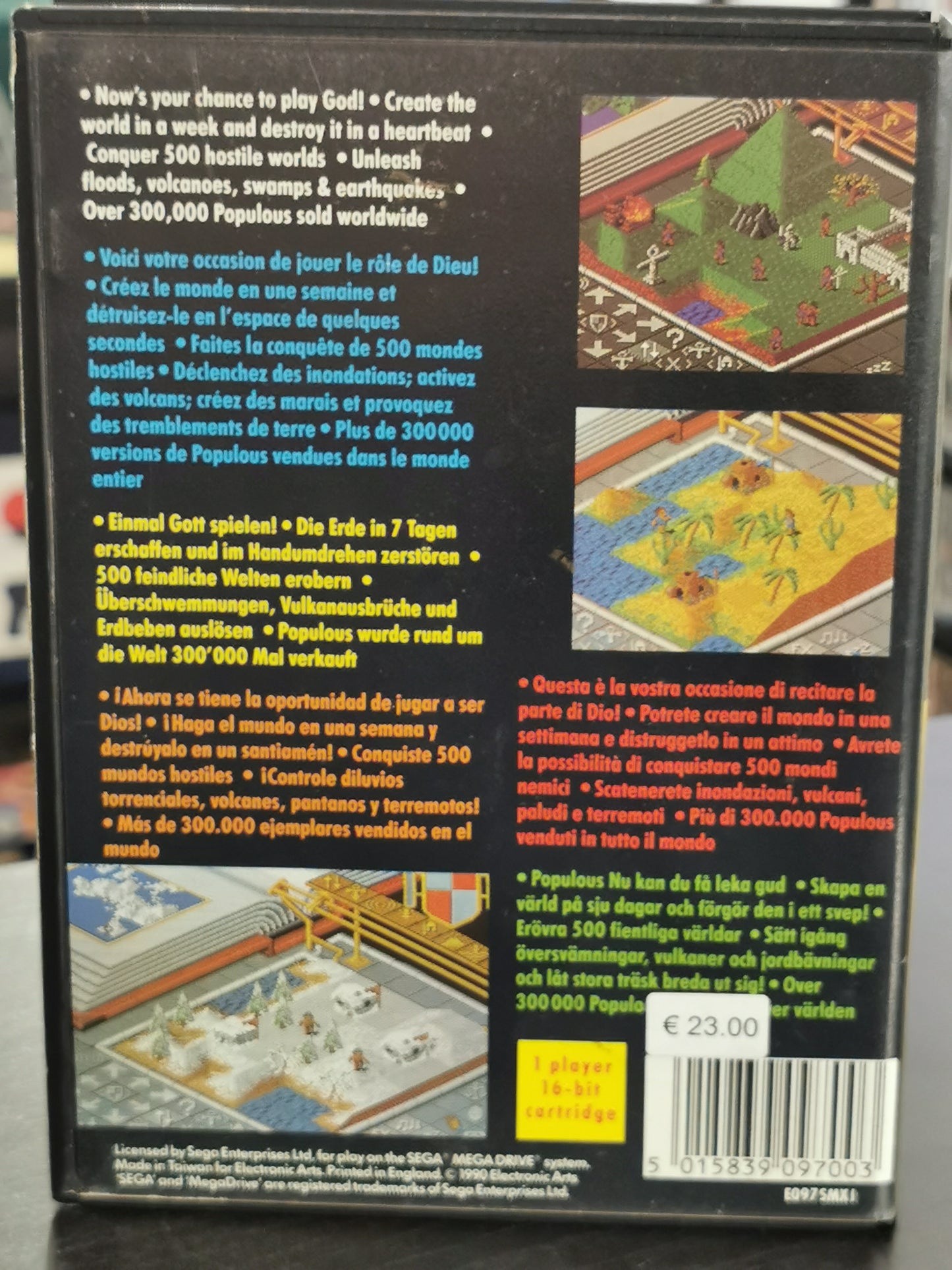 Populous (Sega Mega Drive)