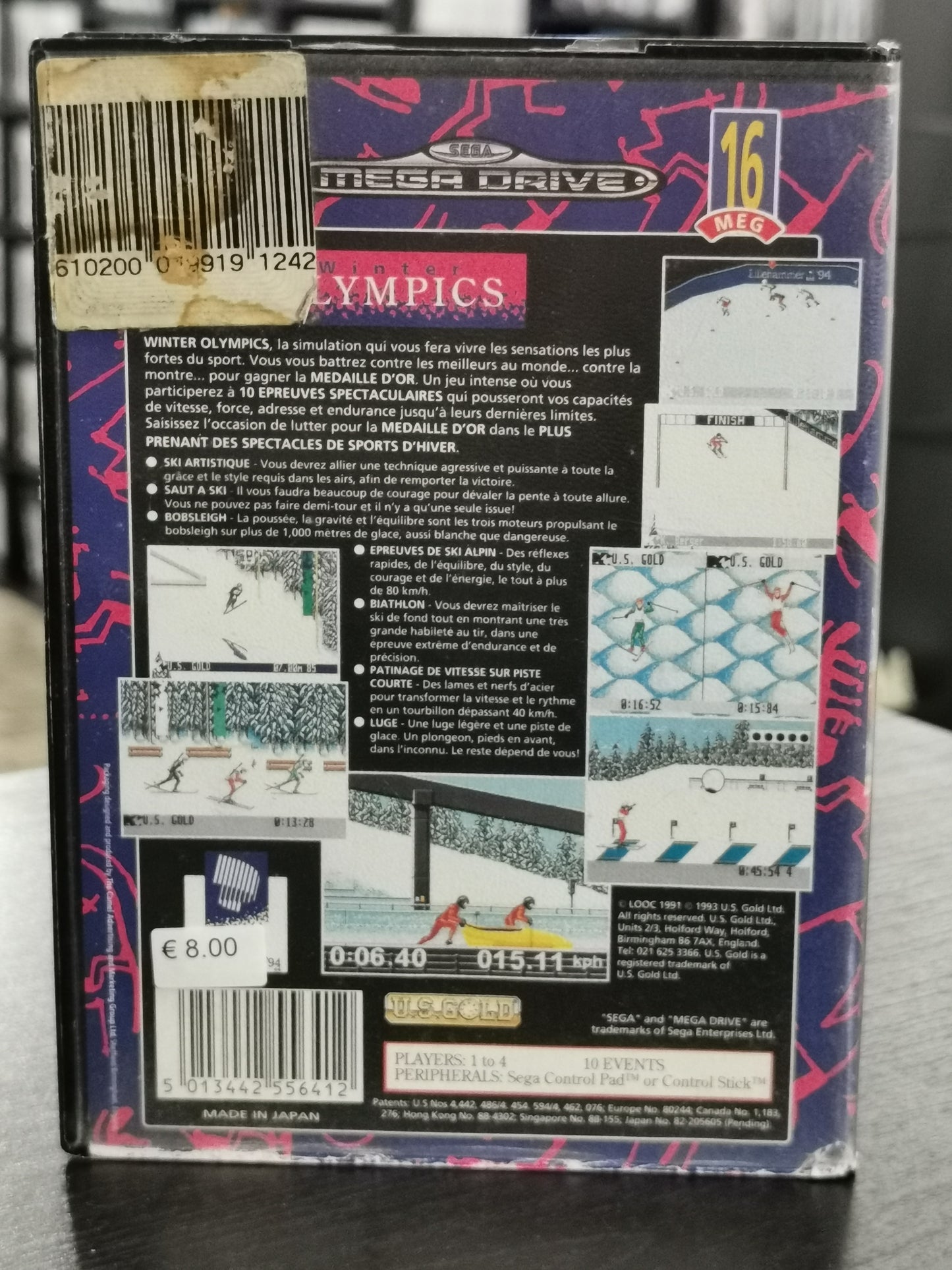Winter Olympics - Lillehammer '94 (Sega Mega Drive)