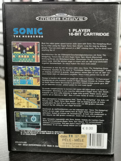 Sonic The Hedgehog (Sega Mega Drive)