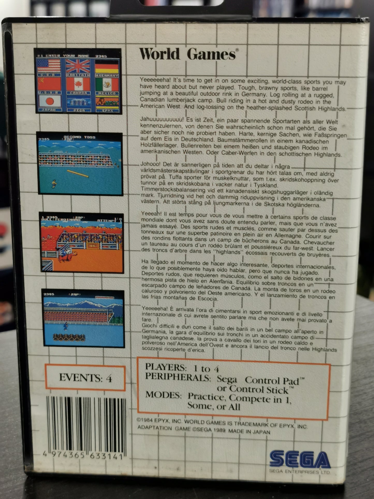 World Games (Sega Master System)