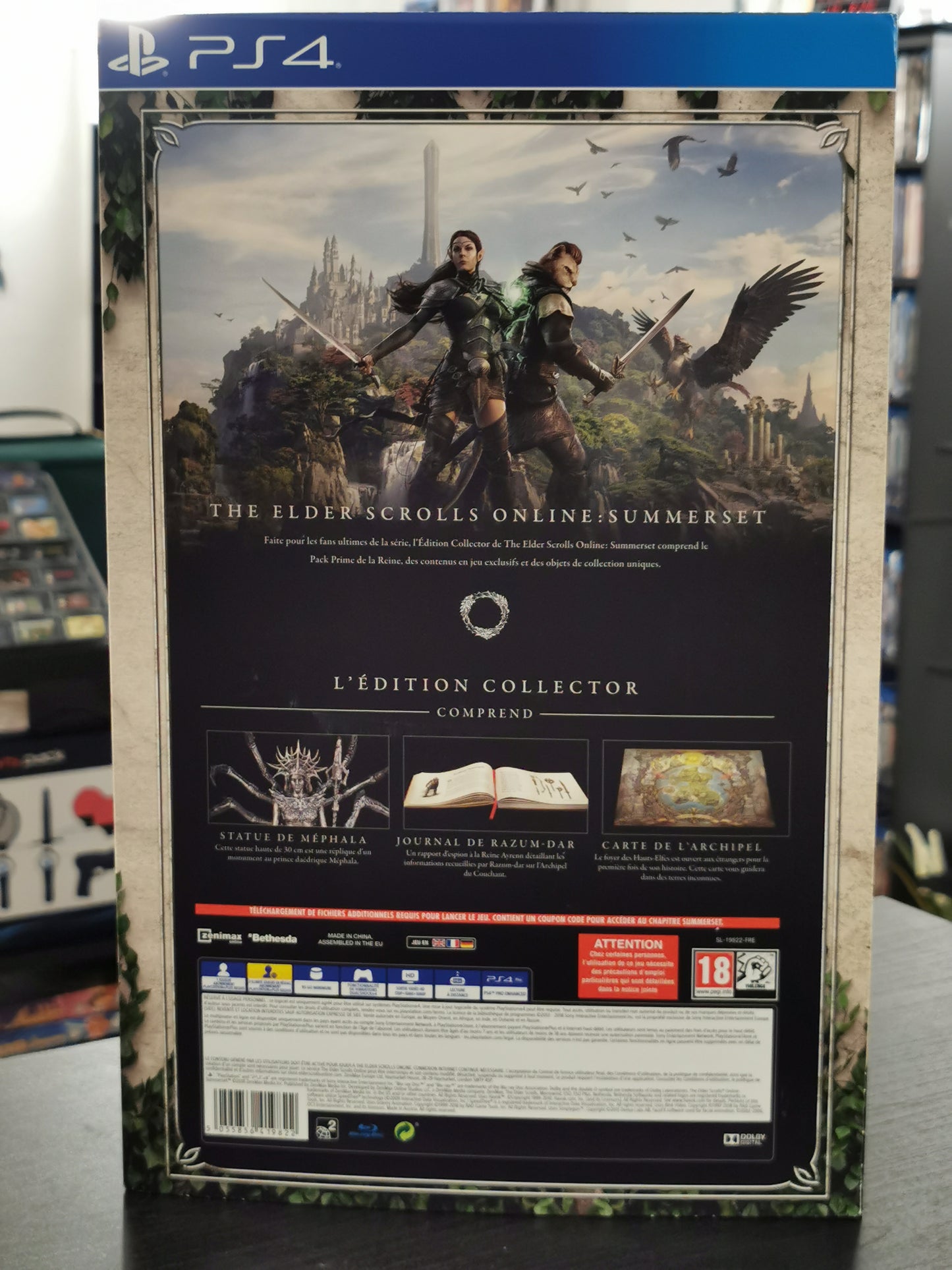 The Elder Scrolls Online: Summerset - Edition Collector (PS4) *Nuovo