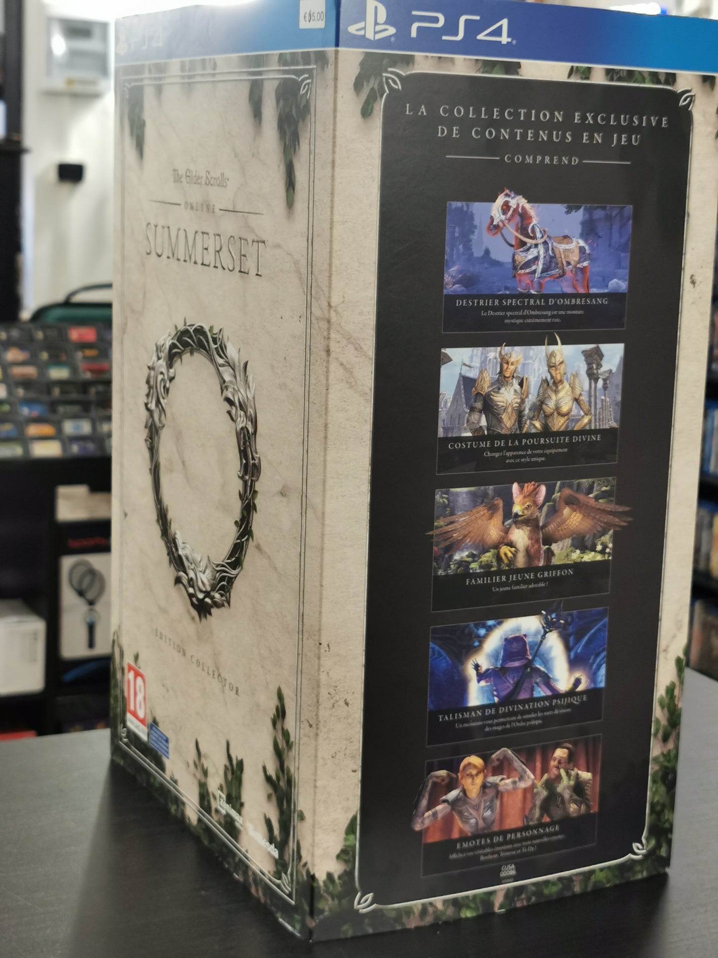 The Elder Scrolls Online: Summerset - Edition Collector (PS4) *Nuovo