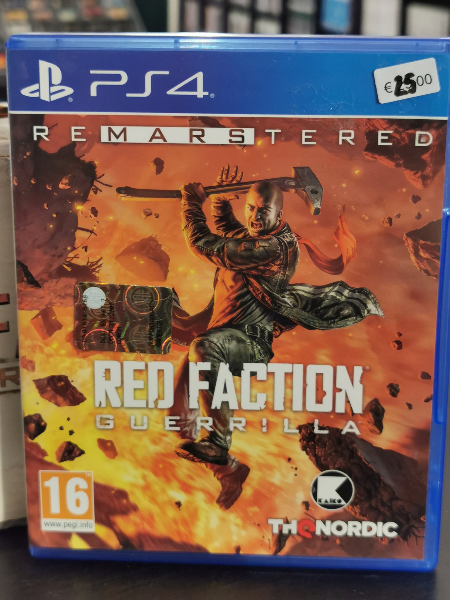 Red Faction Guerilla (PS4) + Heavy Walker model Gaming Collectable Boxed