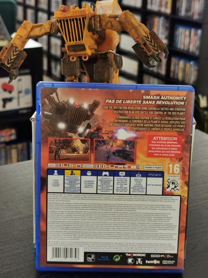 Red Faction Guerilla (PS4) + Heavy Walker model Gaming Collectable Boxed