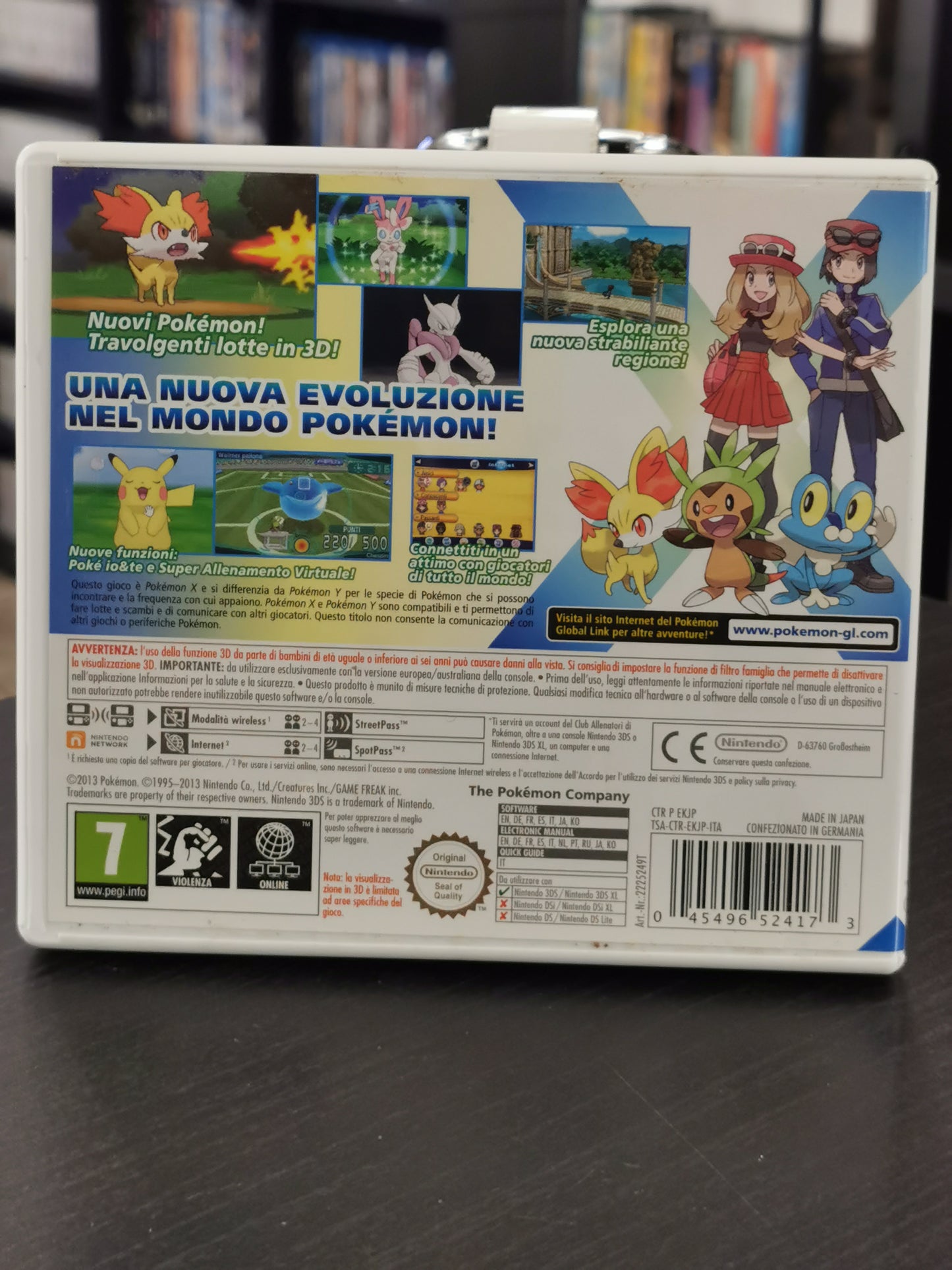 Pokemon X (3DS)