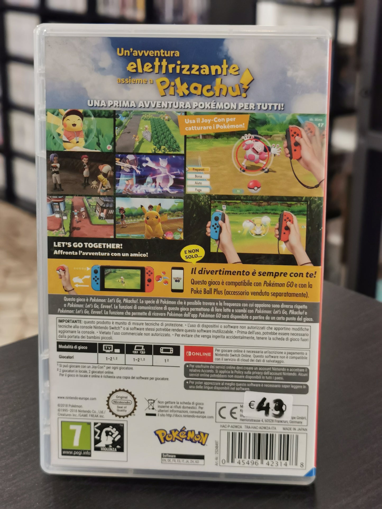 Pokemon: Let's Go, Pikachu! (Switch)