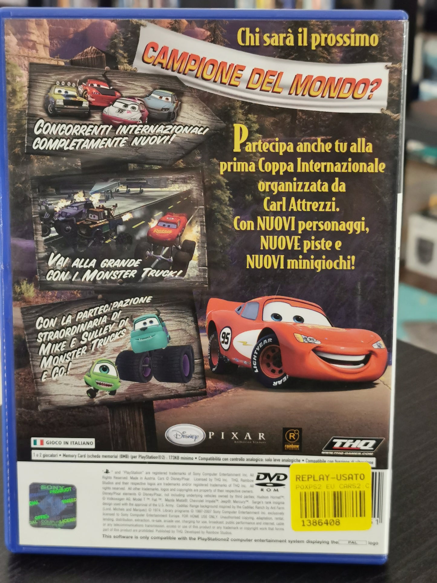 Cars 2: La Coppa Internazionale di Carl Attrezzi (PS2)