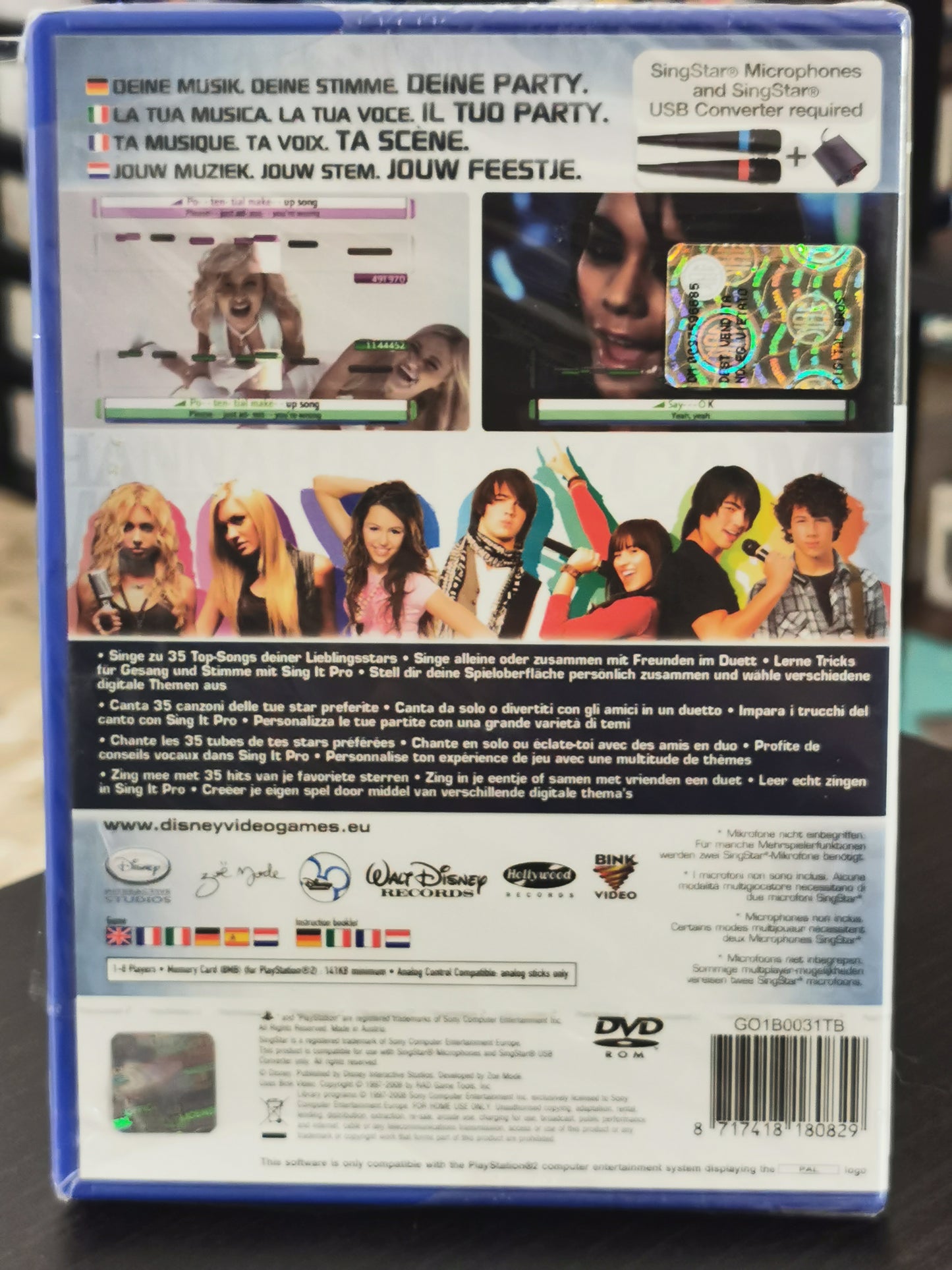 Disney Sing It! (PS2) *Nuovo