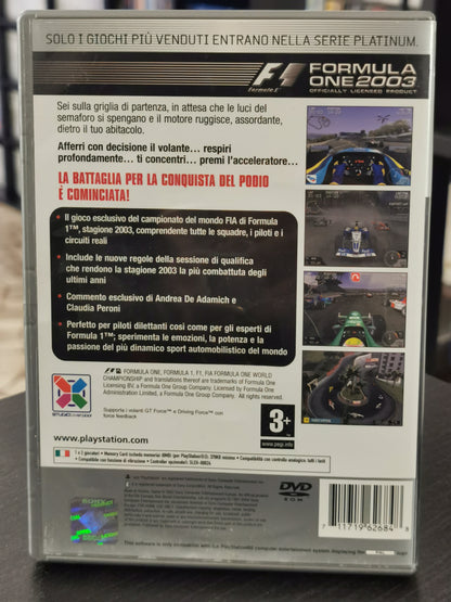 F1 - Formula One 2003 (PS2) - Platinum