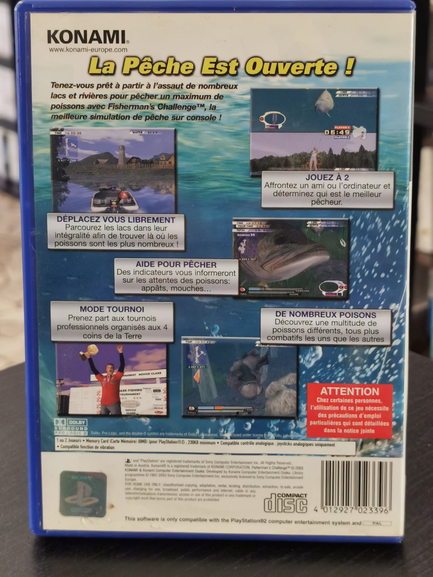 Fisherman's Challenge (PS2)