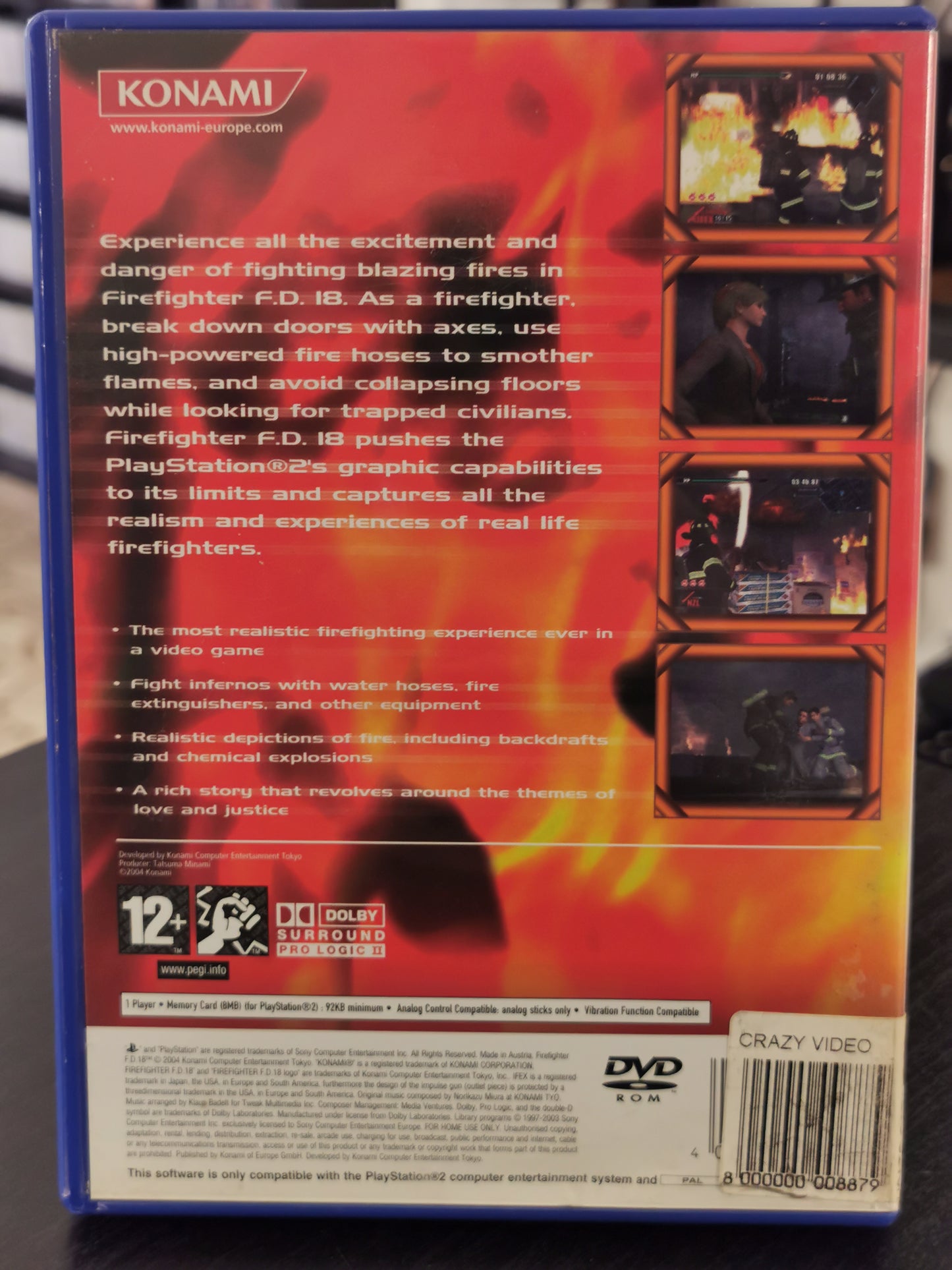 Firefighter F.D. 18 (PS2)