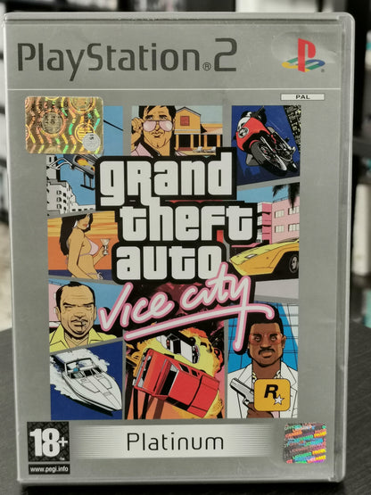 Grand Theft Auto Vice City (PS2) - Platinum