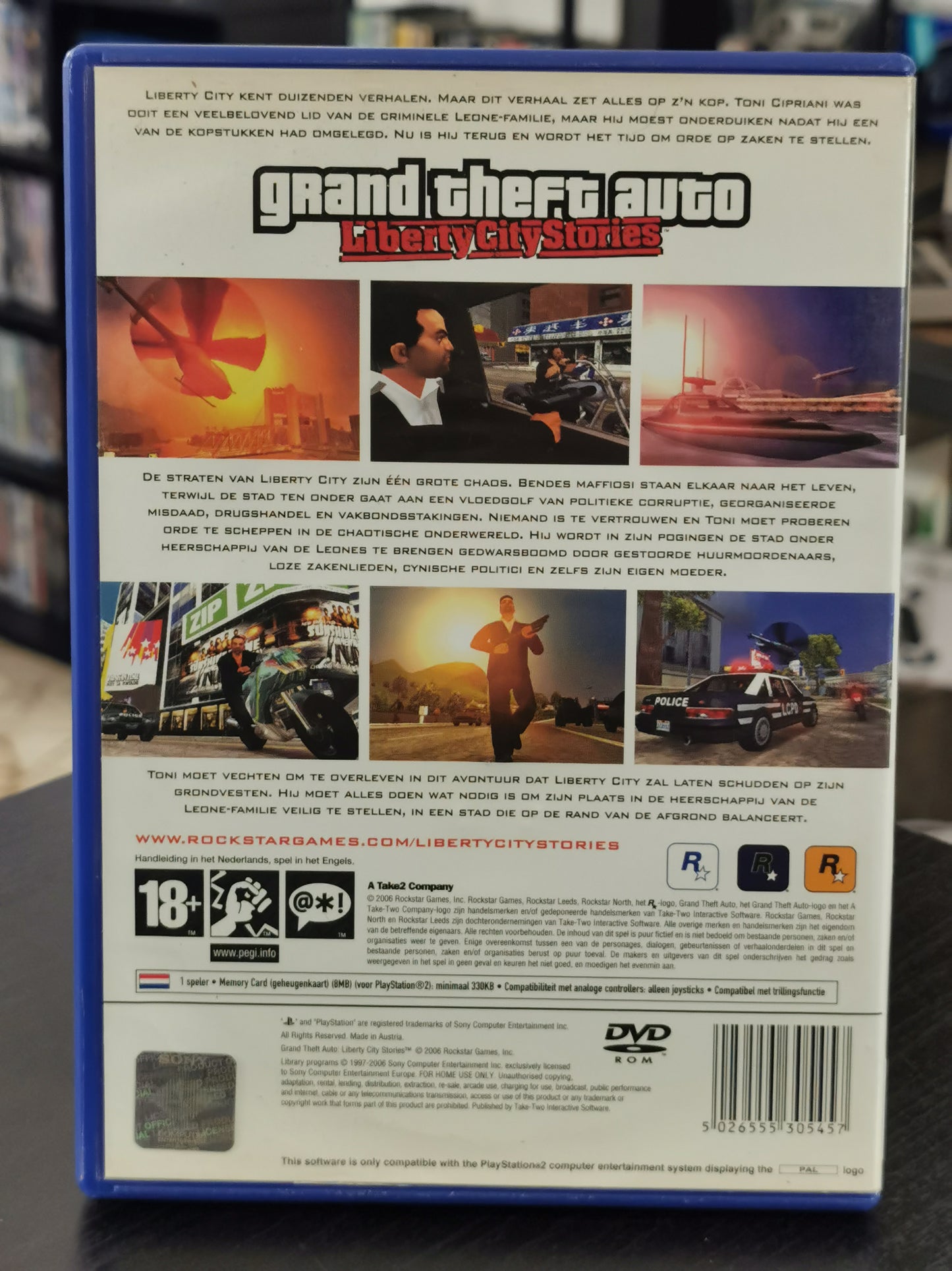 Grand Theft Auto: Liberty City Stories (PS2)