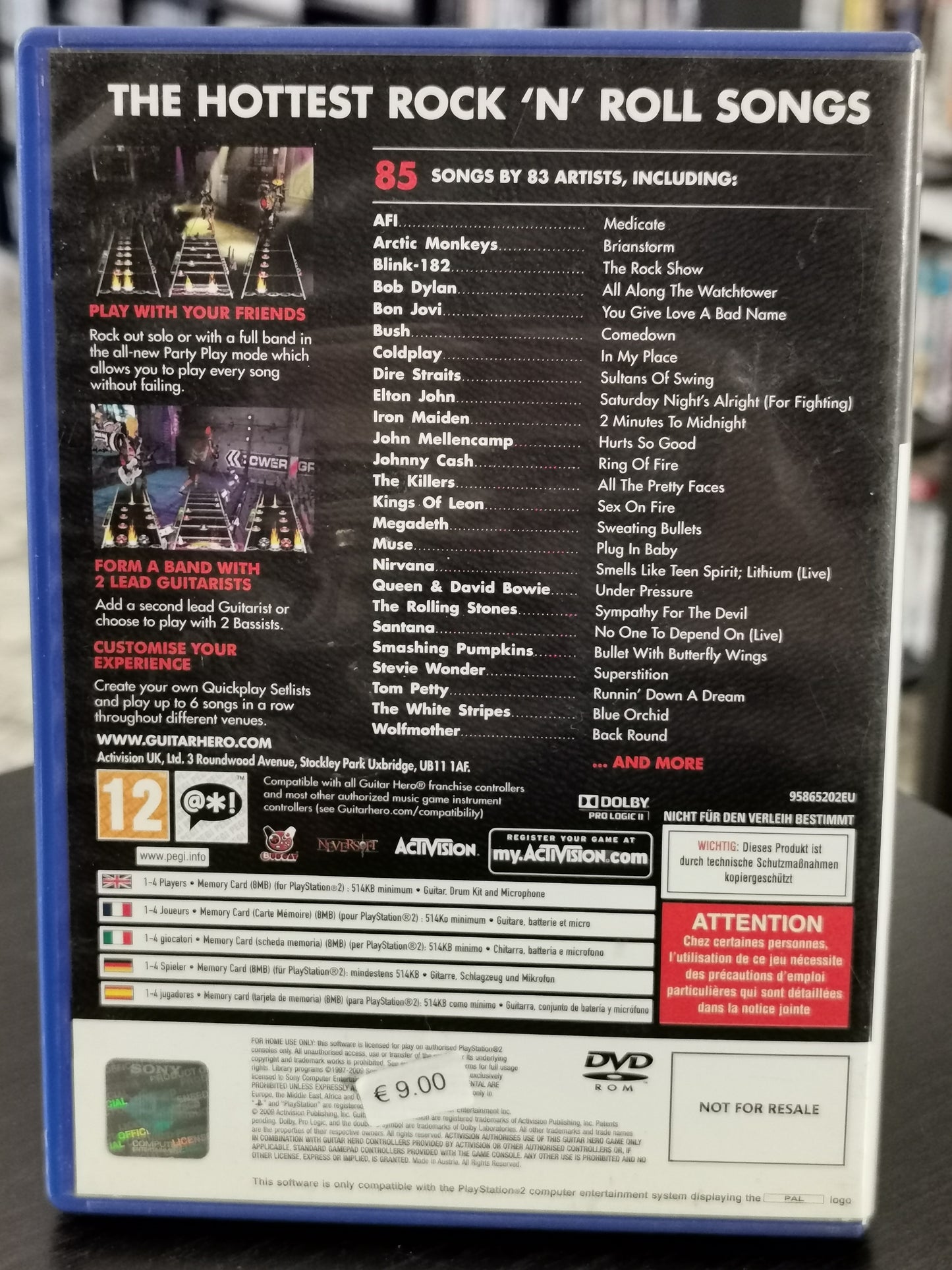 Guitar Hero 5 (PS2)