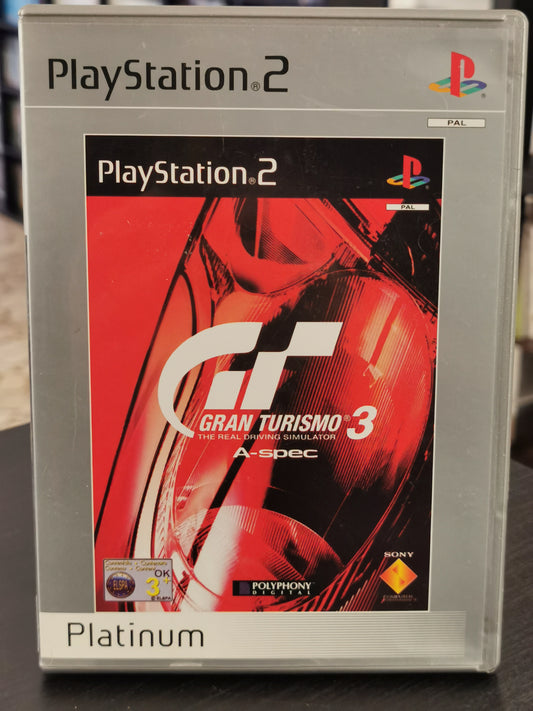 Gran Turismo 3 A-Spec (PS2) - Platinum