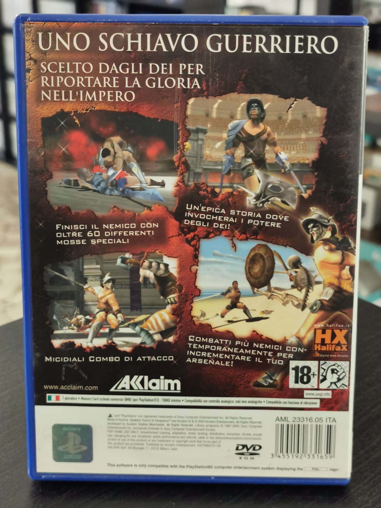 Gladiator Sword Of Vengeance (PS2)