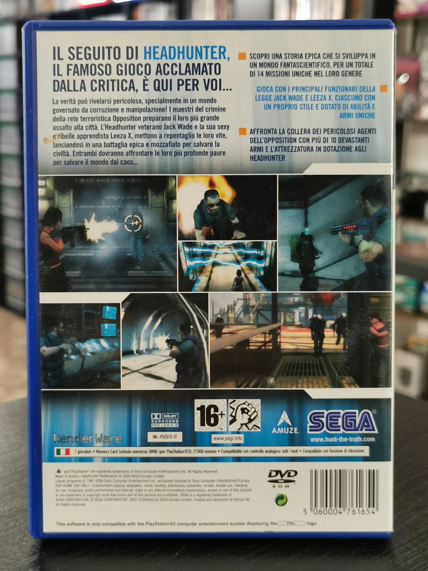 Headhunter: Redemption (PS2)