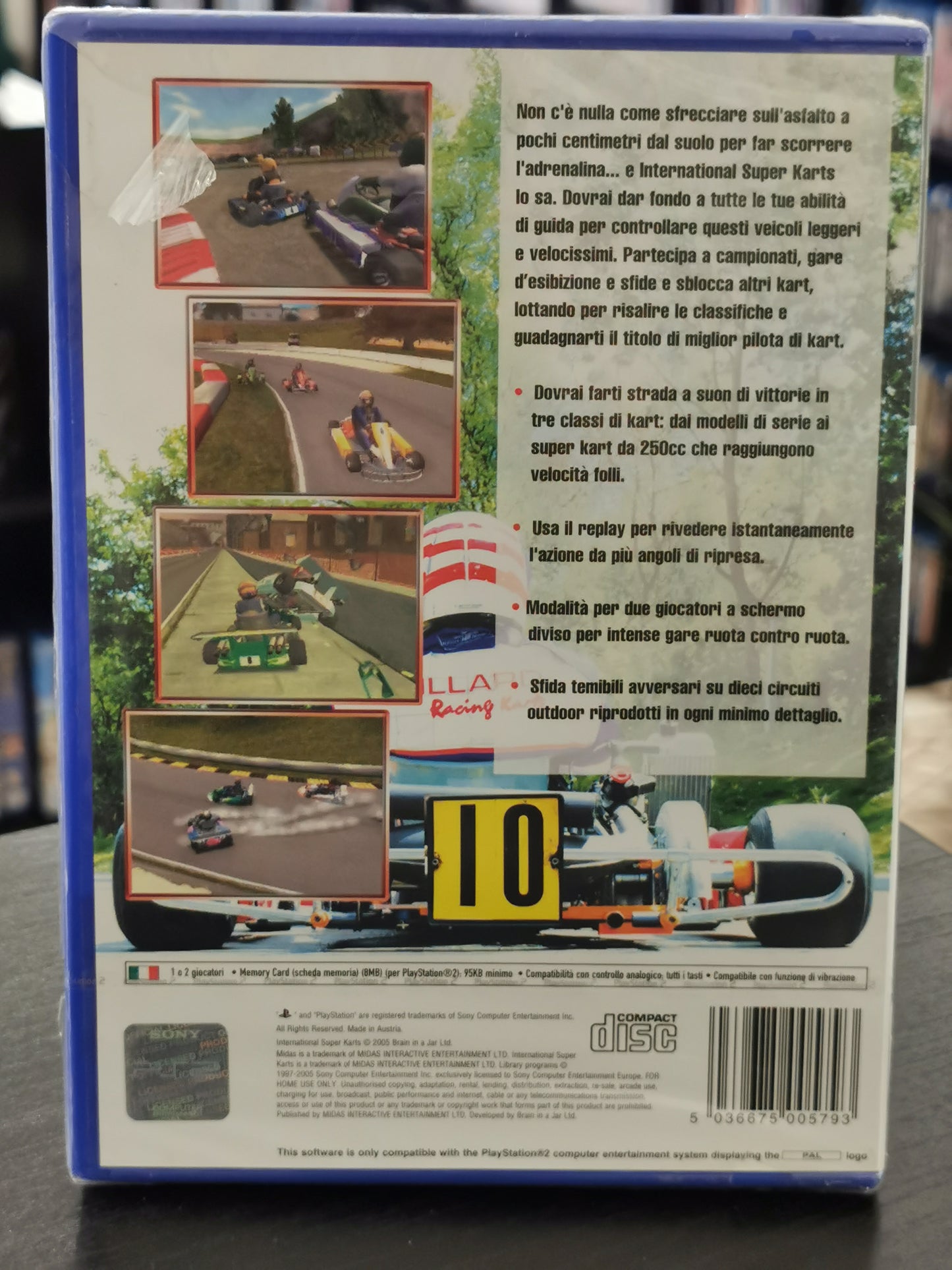International Super Karts (PS2) *Nuovo