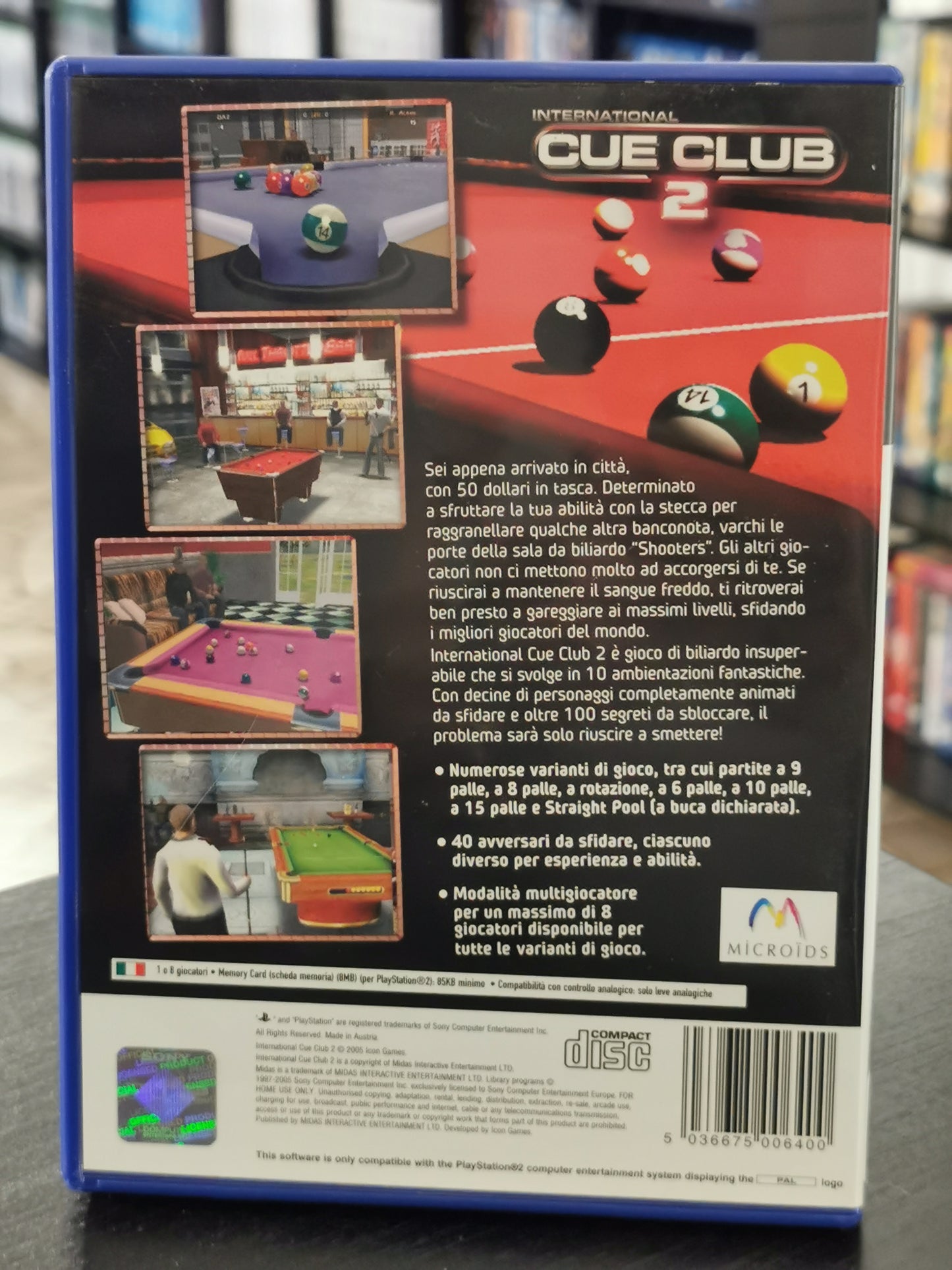 International Cue Club 2 (PS2)