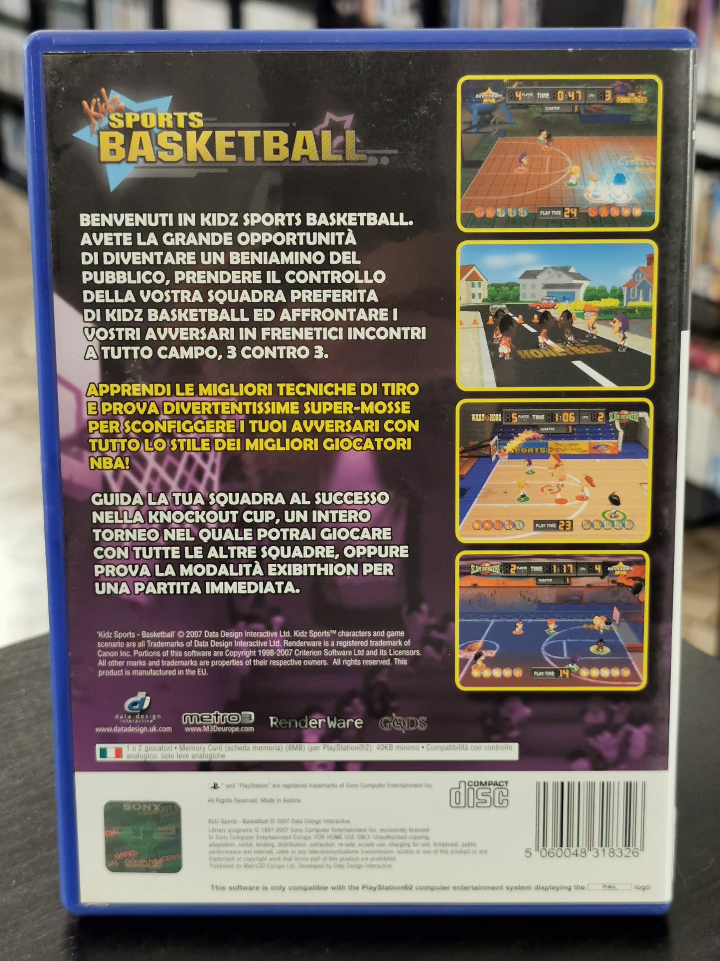 Kidz Sports Basketball (PS2)