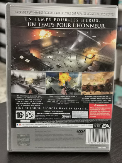 Medal Of Honor: Les Faucons De Guerre (PS2) - Platinum