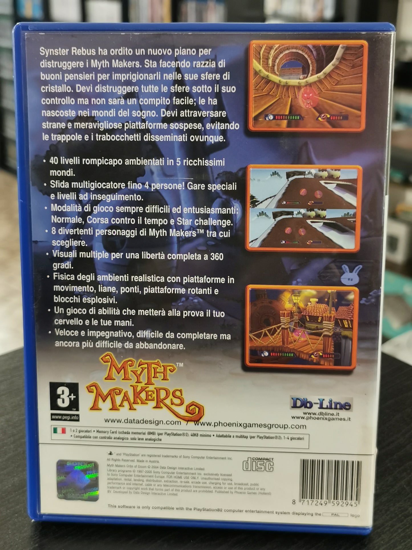 Myth Makers Orbs of Doom (PS2)
