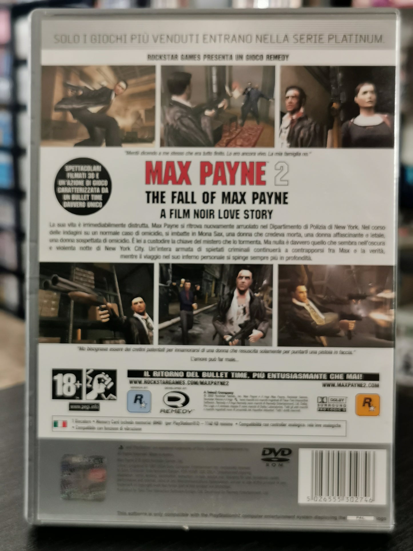 Max Payne 2 - The Fall of Max Payne (PS2)