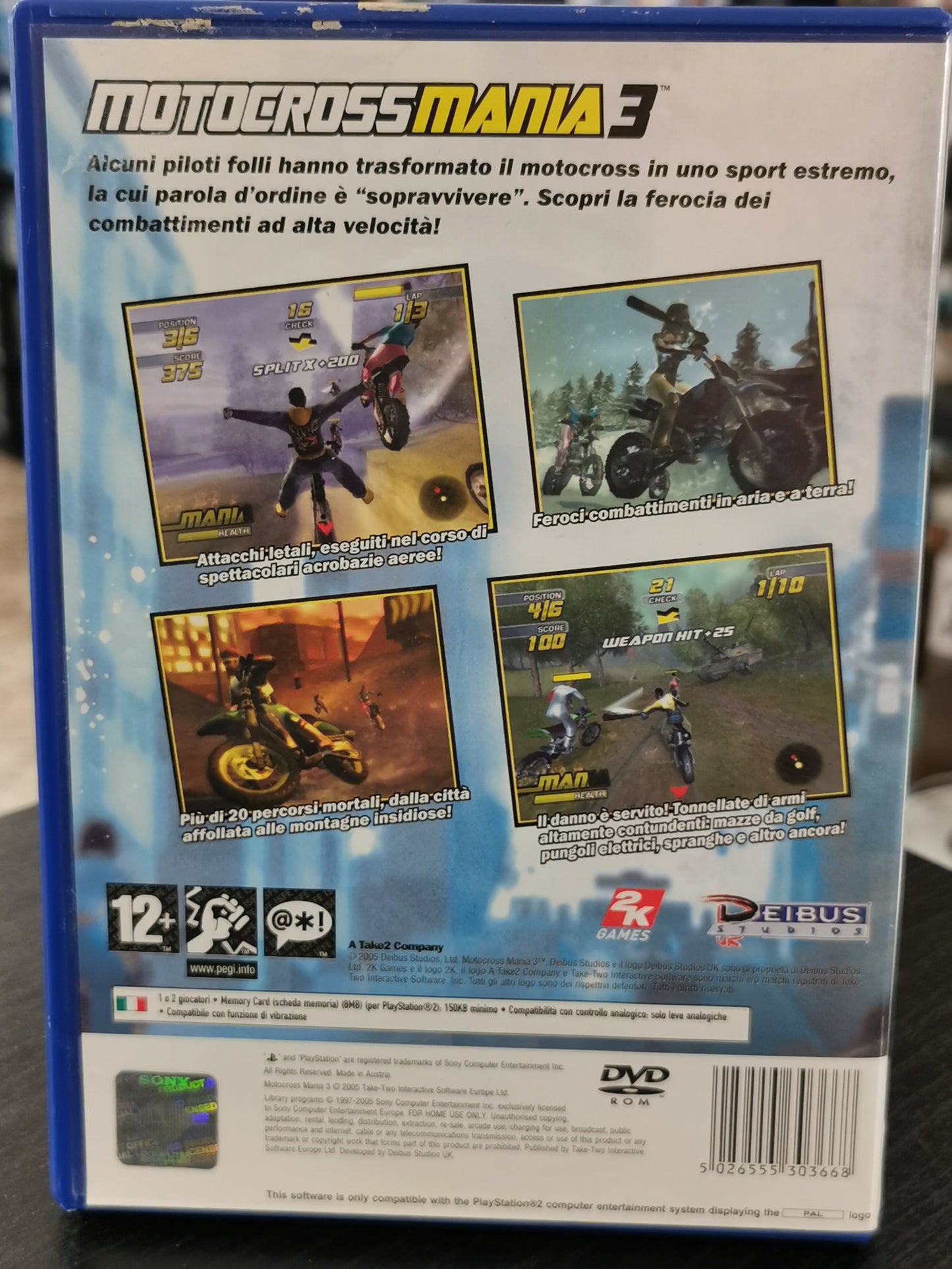 Motocross Mania 3 (PS2)