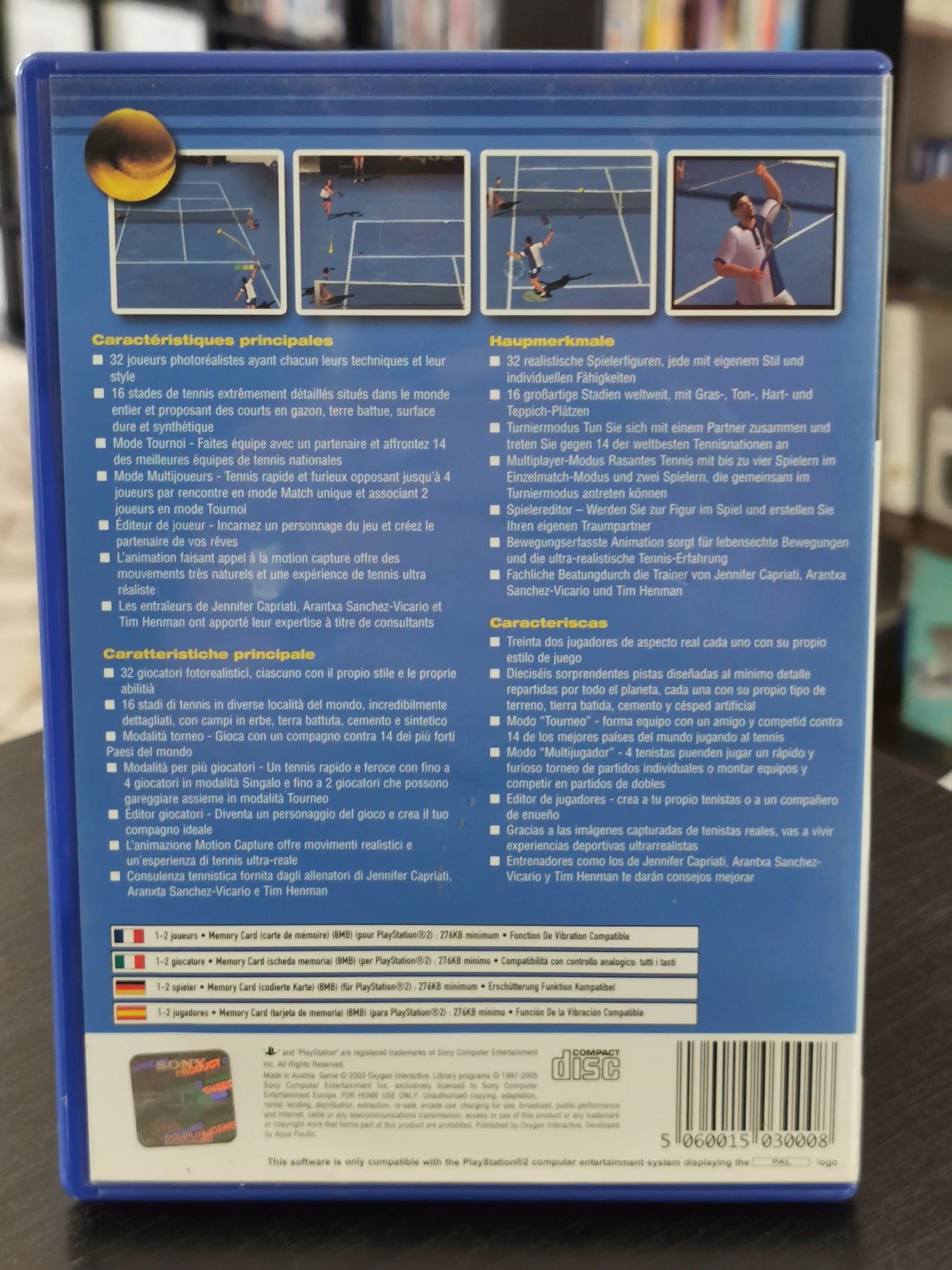 Perfect Ace - Pro Tennis Tournament (PS2)