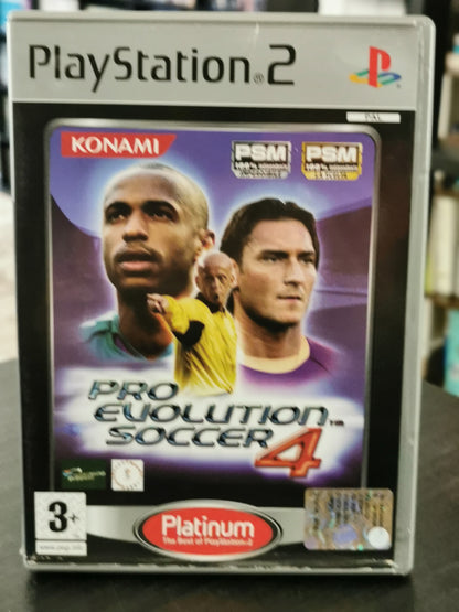 Pro Evolution Soccer 4 (PS2) - Platinum