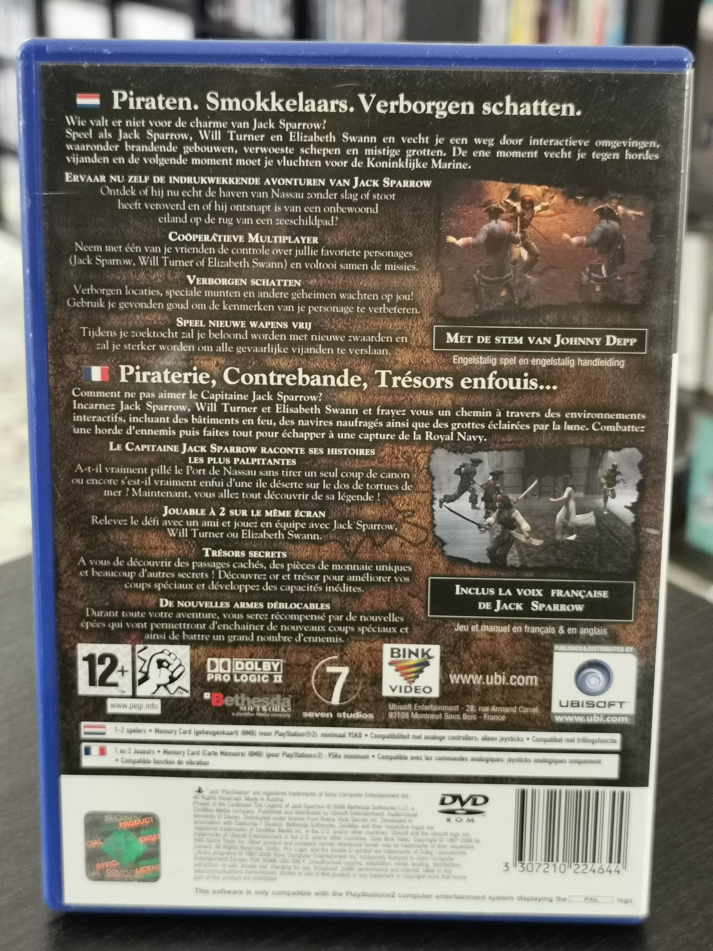 Pirates of the Caribbean: The Legend of Jack Sparrow (PS2)
