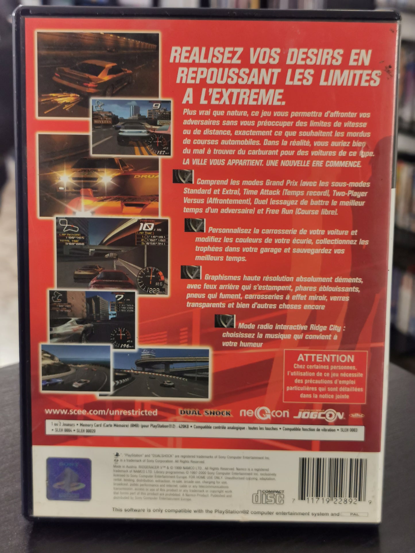 Ridge Racer V (PS2)