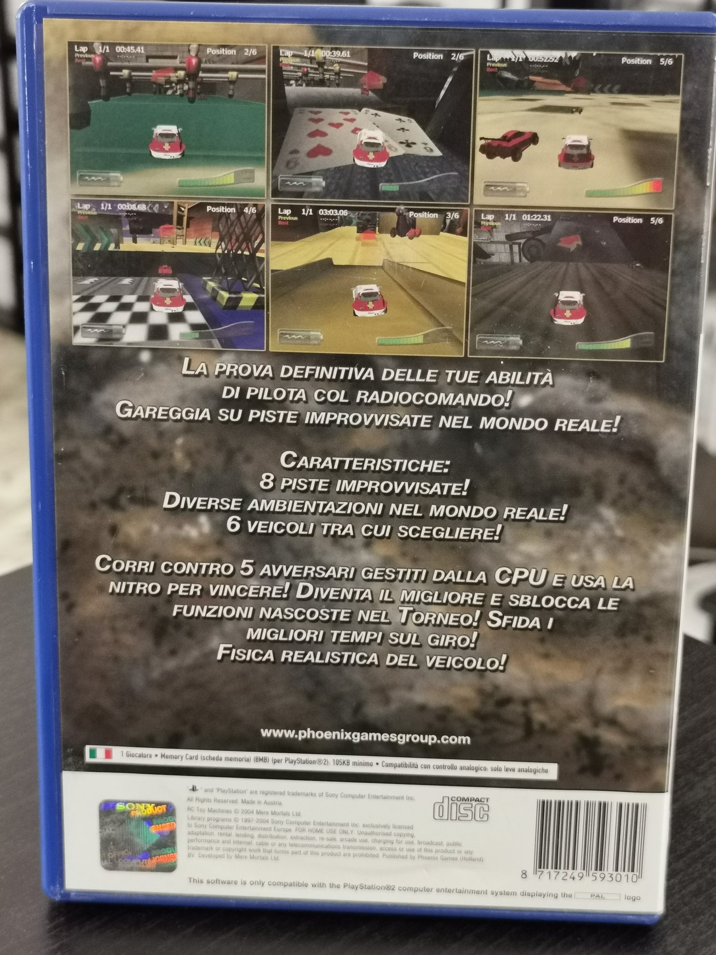 RC Toy Machines (PS2)