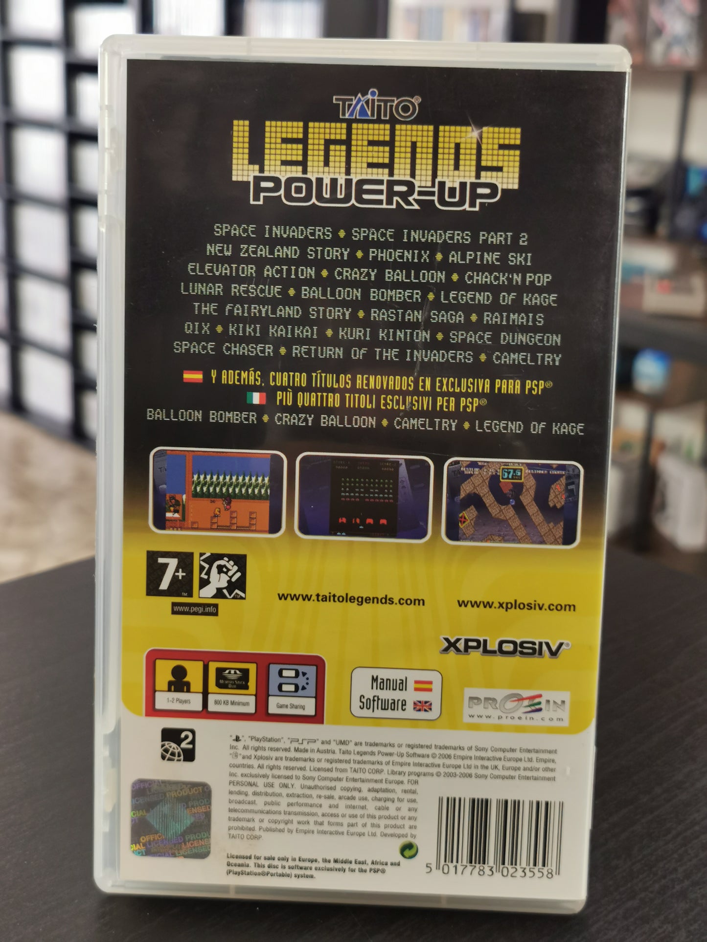 Taito Legends Power-Up (PSP)